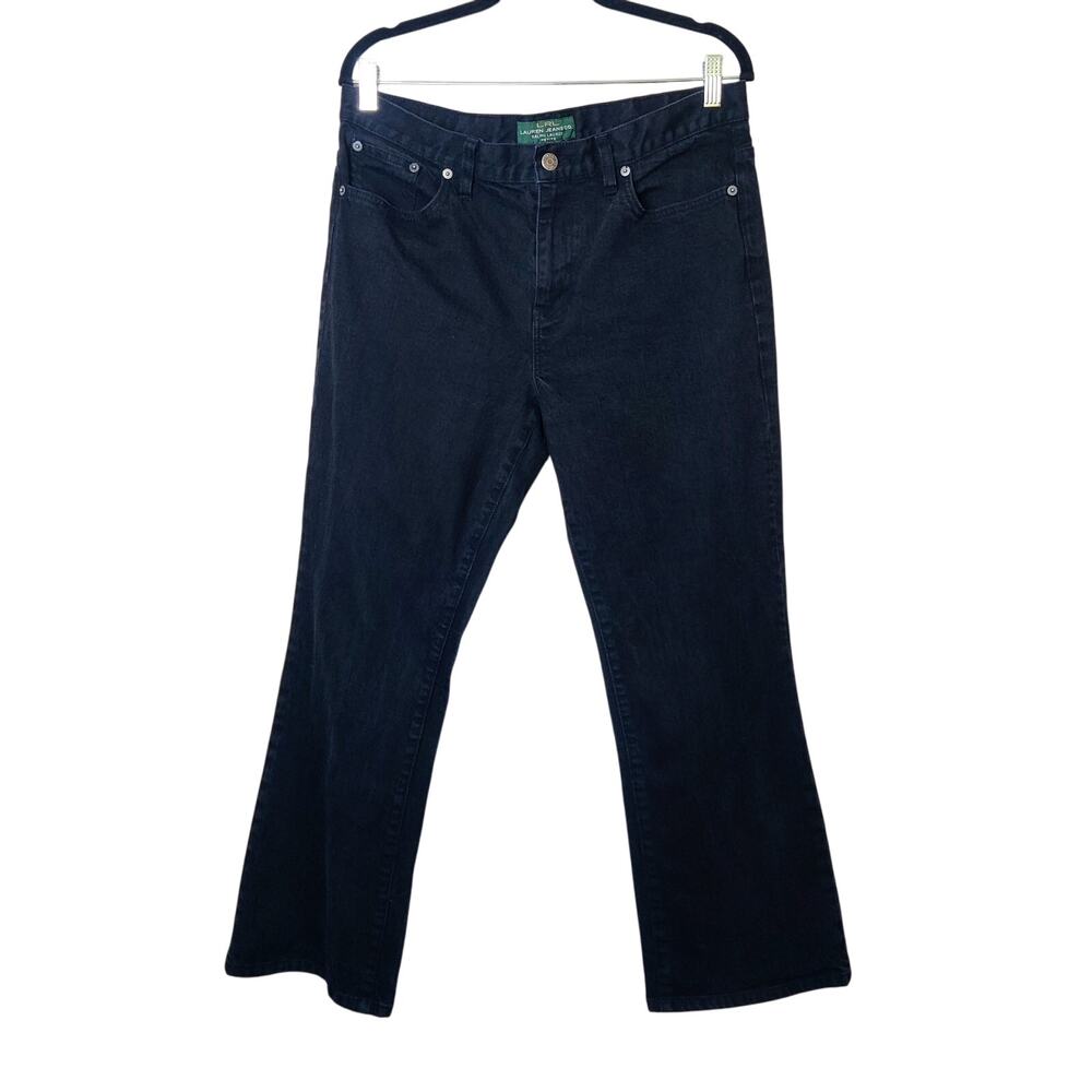 Lauren Ralph Lauren Women's Black Boot Cut Jeans